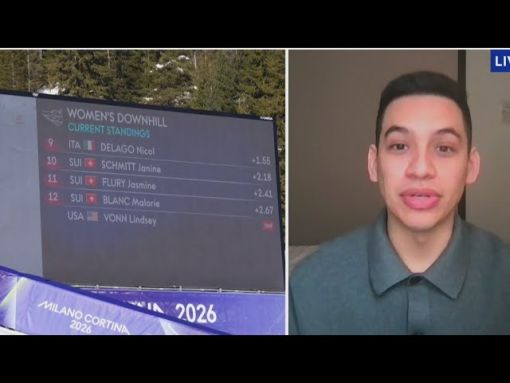 Lindsey Vonn crashes out during downhill race in Winter Olympics